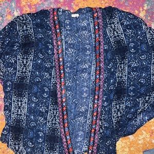 Oversized bohemian cardigan from En Crème Women’s size Medium